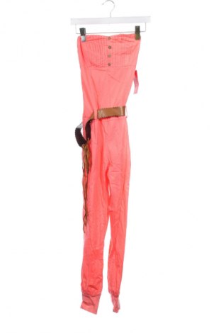 Дамски дълъг гащеризон Unbranded, Размер XS, Цвят Розов, Цена 3,57 €