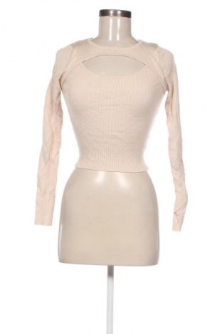 Дамски пуловер Unbranded, Размер S, Цвят Бежов, Цена 3,57 €