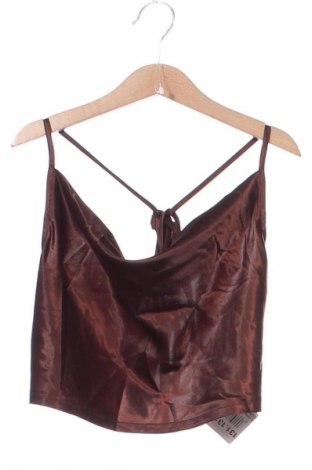 Top de femei H&M Divided, Mărime XS, Culoare Maro, Preț 7,99 Lei
