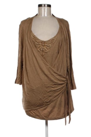 Bluză de femei Atelier Creation, Mărime 3XL, Culoare Maro, Preț 52,13 Lei