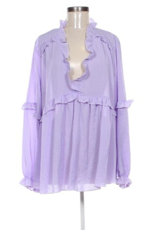 Bluzka damska Boohoo, Rozmiar XXL, Kolor Fioletowy, Cena 51,99 zł