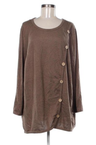 Dámská halenka Evans, Velikost 4XL, Barva Hnědá, Cena  519,00 Kč