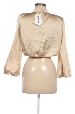 Дамска блуза Famous, Размер XS, Цвят Златист, Цена 10,22 €