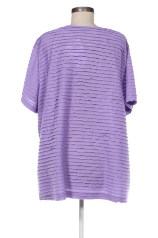 Bluzka damska Laura Torelli, Rozmiar 3XL, Kolor Fioletowy, Cena 83,99 zł