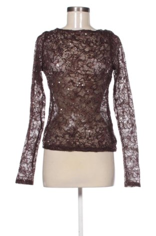 Dámska blúza NA-KD, Veľkosť M, Farba Hnedá, Cena  19,95 €