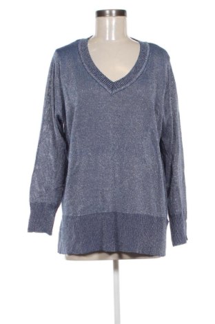 Дамска блуза Rockmans, Размер L, Цвят Син, Цена 4,60 €