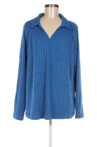 Női blúz SHEIN, Méret 4XL, Szín Kék, Ár 4 949 Ft