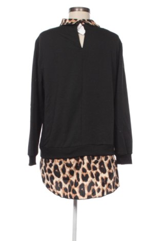 Дамска блуза SHEIN, Размер XL, Цвят Черен, Цена 4,09 €