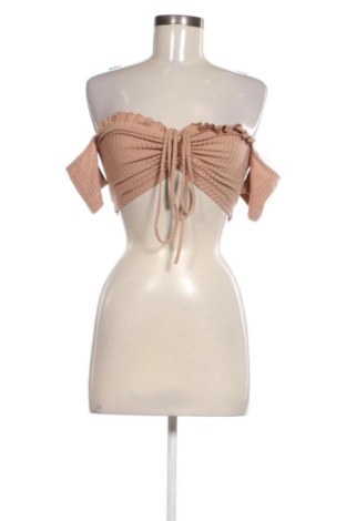 Bluză de femei SHEIN, Mărime S, Culoare Bej, Preț 51,00 Lei