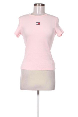 Bluzka damska Tommy Jeans, Rozmiar L, Kolor Różowy, Cena 169,99 zł, #135774492