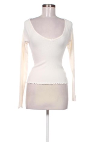 Bluză de femei Tommy Jeans, Mărime M, Culoare Ecru, Preț 224,99 Lei