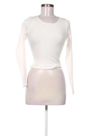 Bluză de femei Tommy Jeans, Mărime S, Culoare Ecru, Preț 166,99 Lei