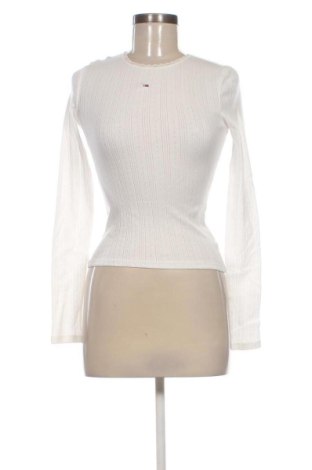 Γυναικεία μπλούζα Tommy Jeans, Μέγεθος XS, Χρώμα Λευκό, Τιμή 45,99 €