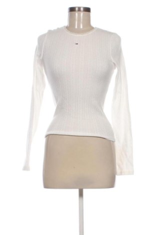 Bluzka damska Tommy Jeans, Rozmiar S, Kolor Biały, Cena 191,99 zł