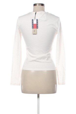 Дамска блуза Tommy Jeans, Размер M, Цвят Екрю, Цена 33,23 €