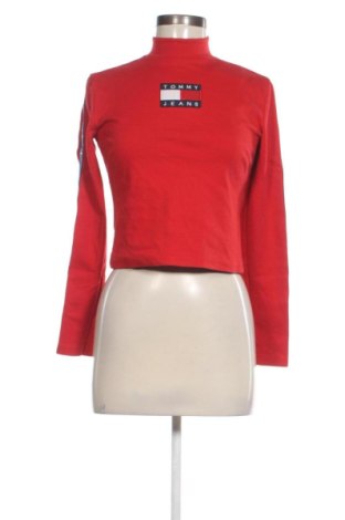 Дамска блуза Tommy Jeans, Размер XS, Цвят Червен, Цена 35,00 €
