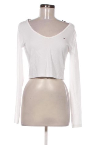 Γυναικεία μπλούζα Tommy Jeans, Μέγεθος M, Χρώμα Λευκό, Τιμή 45,99 €