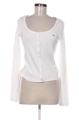 Bluză de femei Tommy Jeans, Mărime L, Culoare Alb, Preț 262,99 Lei