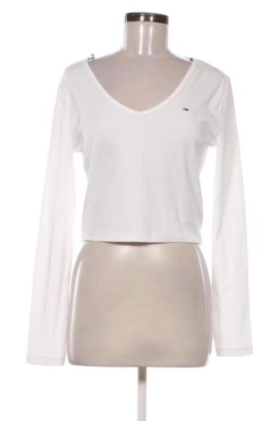 Bluză de femei Tommy Jeans, Mărime L, Culoare Alb, Preț 130,99 Lei
