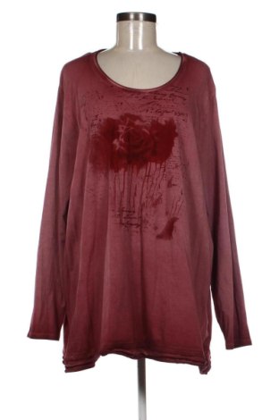 Bluză de femei Ulla Popken, Mărime 3XL, Culoare Roșu, Preț 83,67 Lei