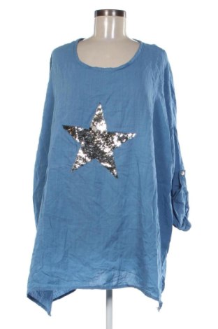 Dámská halenka Unbranded, Velikost 3XL, Barva Modrá, Cena  469,00 Kč