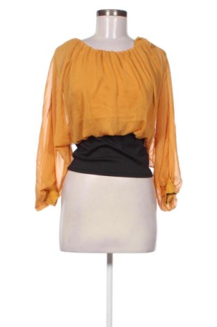 Γυναικεία μπλούζα Unbranded, Μέγεθος XS, Χρώμα Κίτρινο, Τιμή 9,70 €