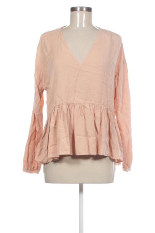 Дамска блуза Zara, Размер M, Цвят Екрю, Цена 7,66 €