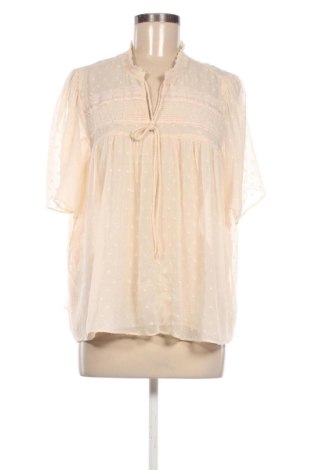 Дамска блуза Zara, Размер XL, Цвят Бежов, Цена 10,22 €