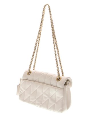 Дамска чанта Coach, Цвят Бежов, Цена 380,91 €