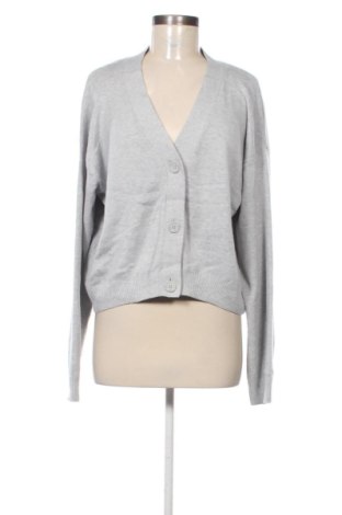 Damen Strickjacke H&M, Größe L, Farbe Grau, Preis 19,99 €