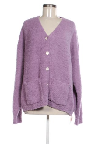 Γυναικεία ζακέτα Luvlette, Μέγεθος 3XL, Χρώμα Βιολετί, Τιμή 27,68 €