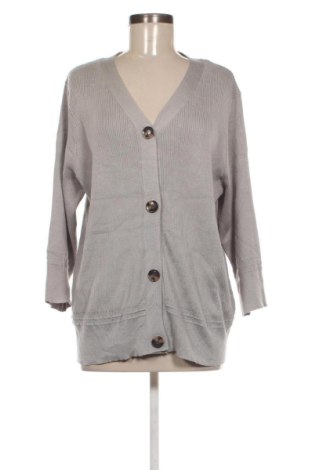 Damen Strickjacke Rockmans, Größe XXL, Farbe Grau, Preis 8,99 €