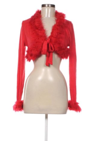 Dámsky kardigán SHEIN, Veľkosť L, Farba Červená, Cena  0,95 €