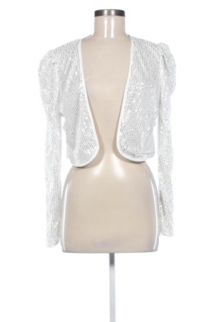 Damen Strickjacke SHEIN, Größe M, Farbe Weiß, Preis 19,99 €