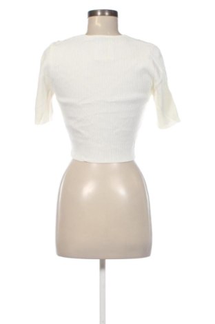 Damen Strickjacke Zara, Größe L, Farbe Weiß, Preis 17,99 €