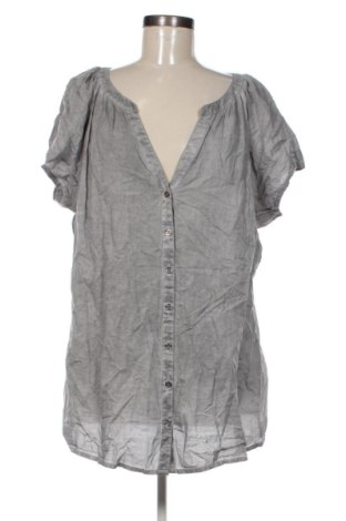 Γυναικείο πουκάμισο Bpc Bonprix Collection, Μέγεθος XXL, Χρώμα Γκρί, Τιμή 15,99 €