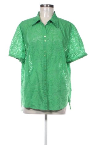 Γυναικείο πουκάμισο Gerry Weber, Μέγεθος XXL, Χρώμα Πράσινο, Τιμή 13,99 €