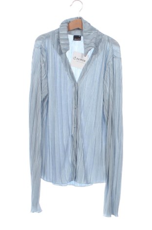 Дамска риза Gina Tricot, Размер XS, Цвят Син, Цена 10,26 €