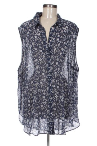 Γυναικείο πουκάμισο H&M, Μέγεθος 4XL, Χρώμα Πολύχρωμο, Τιμή 15,99 €