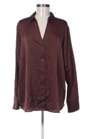 Γυναικείο πουκάμισο H&M, Μέγεθος XL, Χρώμα Καφέ, Τιμή 15,99 €