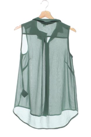 Γυναικείο πουκάμισο H&M, Μέγεθος XS, Χρώμα Πράσινο, Τιμή 13,00 €