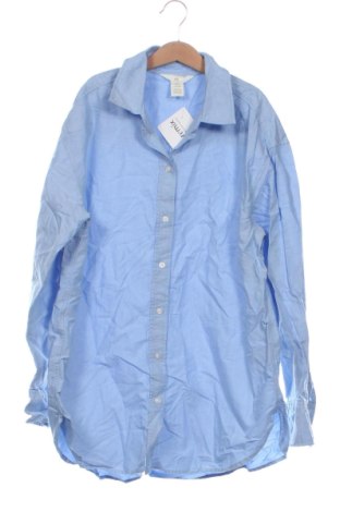 Дамска риза H&M, Размер XS, Цвят Син, Цена 13,29 €
