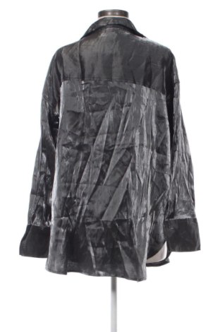 Γυναικείο πουκάμισο H&M, Μέγεθος M, Χρώμα Ασημί, Τιμή 17,00 €