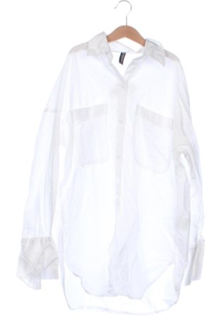 Cămașă de femei H&M Divided, Mărime XXS, Culoare Alb, Preț 67,77 Lei