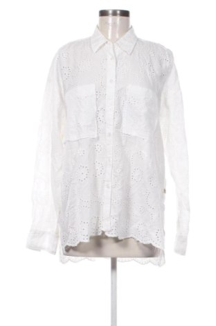 Γυναικείο πουκάμισο Herrlicher, Μέγεθος L, Χρώμα Λευκό, Τιμή 19,99 €