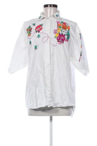 Γυναικείο πουκάμισο Joye+Fun, Μέγεθος XL, Χρώμα Λευκό, Τιμή 23,80 €