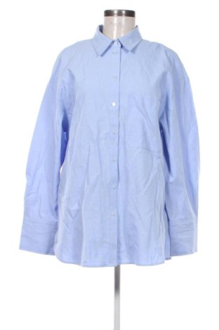 Γυναικείο πουκάμισο Mango, Μέγεθος L, Χρώμα Μπλέ, Τιμή 16,99 €