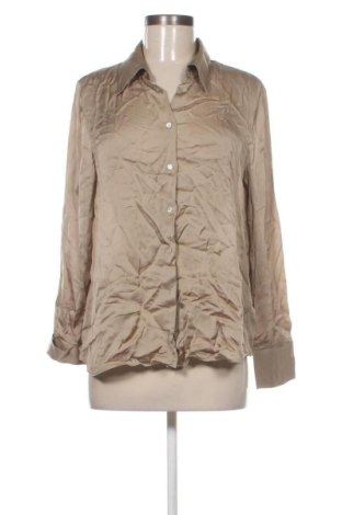 Γυναικείο πουκάμισο Massimo Dutti, Μέγεθος L, Χρώμα  Μπέζ, Τιμή 16,99 €