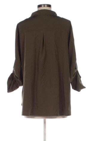 Γυναικείο πουκάμισο SHEIN, Μέγεθος XXL, Χρώμα Πράσινο, Τιμή 13,00 €