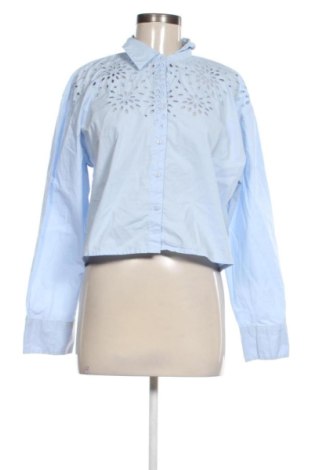 Дамска риза Stradivarius, Размер L, Цвят Син, Цена 13,00 €